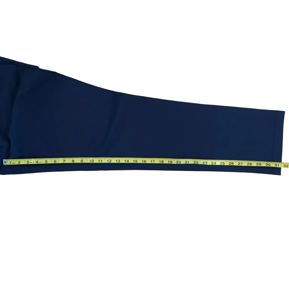 Banana‎ Republic Mens Core Temp Navy Blue Performance Pants 32x32 Slim Fit